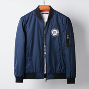 Nylon baseball uniform casual bomber jacket