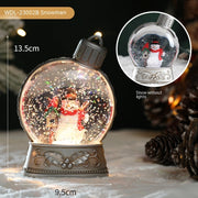 Christmas Holiday Decorations Luminous Simulation Flat Light LED Decoration Scene Layout Flame Light Home Decoration