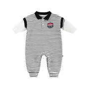 Baby Onesies Striped Male Baby Newborn Clothes Baby Autumn Clothes