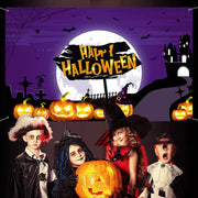 New Halloween Background Cloth Banner Banner Couplet