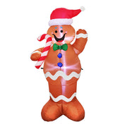 Christmas LED Lights Glowing Santa Tree Snowman Inflatable Doll Outdoor Yard Garden Decoration