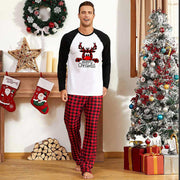 Family Christmas Pajamas Matching Sets Christmas Sleepwear Parent-Child Outfit For Christmas Holiday Xmas Party