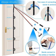 Home Fitness Multi-point Anchor Fitness Accessories Portable Door Strap 4