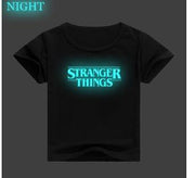 Stranger Things Printed T-shirt Thin Top Short Sleeve