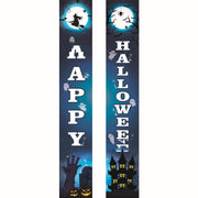 New Halloween Background Cloth Banner Banner Couplet