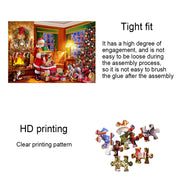 Children cartoon Santa puzzle toys