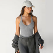 Spring Knitted Vest Sexy Slim Top Women's Clothing