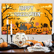 New Halloween Background Cloth Banner Banner Couplet