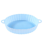 Air Fryer Tray Silicone Kitchen Supplies Air Fryer Silicone Pot Grill Pan Accessories Disposable Paper Liner