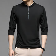 Half High Collar Cotton Men Autumn Clothes