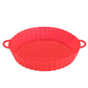 Air Fryer Tray Silicone Kitchen Supplies Air Fryer Silicone Pot Grill Pan Accessories Disposable Paper Liner