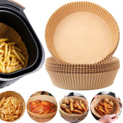 Air Fryer Paper Food Disposable Paper Liner Air fryer Kitchen Cookers Oil-proof Barbecue Plate Steamer Fryer Baking Accessories