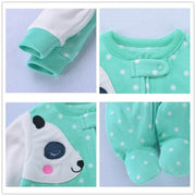 Spring Baby Girl Clothes Kids Soft Fleece Rompers