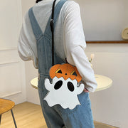 Halloween Bags Creative 3D Cartoon Pumpkin Ghost Design Cute Bags Women Cell Phone Purses Novelty Personalized Candy Crossbody Bags