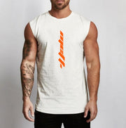 Gym Sleeveless Shirt Cotton Tank Top for Men Sportswear Vest 7