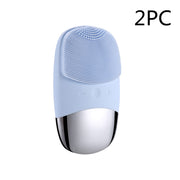 Mini Silicone Electric Face Cleansing Brush Electric Facial Cleanser Facial Cleansing Brush Skin Massager Skin Care Tools 7