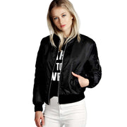 Solid color short style vertical collar leisure zipper jacket jacket jacket jacket jacket