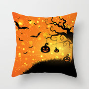 Halloween home sofa cushion cover and pillowcase