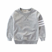 Boy's long sleeve round neck pullover