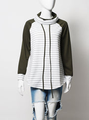 Fall/winter high collar sweater women