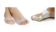 Silicone Gel Toe Separator Feet Care Tools Splint Straightener Corrector Hallux Valgus Massager 8