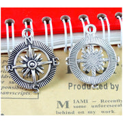 Home Fashion Vintage Compass DIY Jewelry Pendants 3