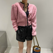 Women's Loose Puff Sleeve Knitted Sweater