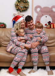 Christmas Pajamas Family Matching New Year Father Mother Kids Baby Look Clothes Set Dad Mom And Daughter Son Pajamas Outfit