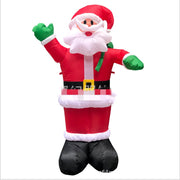 Giant Arch Santa Claus Snowman Inflatable Garden Yard Archway Christmas Ornaments Xmas New Year Festival Party Props Decoration