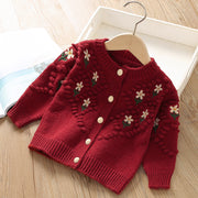 Girls' Fashion Knitted Cardigan Jacket