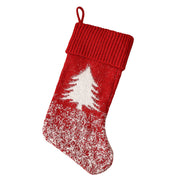 Classic Christmas Stockings Xmas Holiday Hanging Stocking Socks Candy Gift Bag For Family Holiday Party Decorations