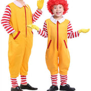 Christmas Children's Adult Clown Costume