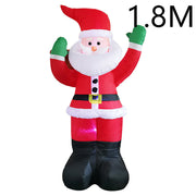 Christmas LED Lights Glowing Santa Tree Snowman Inflatable Doll Outdoor Yard Garden Decoration