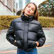 New Bread Coat Winter Warm Stand Collar Short Coat Y2K Cotton Jacket Women's Clothing