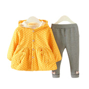 Autumn and winter western style kids suit