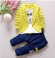 Toddler Baby Clothes Children Suit 0-3 Years Old Suit  Pants Children's Sportswear Boys Girls Children's Clothing Brand