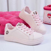 White Women Rose Shoes 6