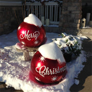 Christmas Ornament Ball Outdoor PVC 60CM Inflatable Decorated Ball PVC Giant Big Large Balls Xmas Tree Decorations Toy Ball