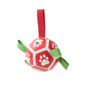 Dog Soccer Balls Toy Christmas Gift For Pets Puppy Birthday Toy Interactive Toys For Tug Of War Water Toys