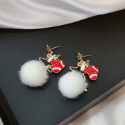 Christmas Earrings Holiday Gift Jewelry For Girls