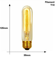 Edison Bulb E27 220V 40W ST64 A19 T45 G80 G95 G125 Incandescent filament bulb lighting Retro Edison Light Bulb