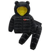 Children's down jacket set