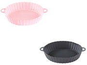 Air Fryer Tray Silicone Kitchen Supplies Air Fryer Silicone Pot Grill Pan Accessories Disposable Paper Liner