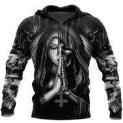 Halloween Skull Anime 3D Sweatshirt