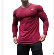 New Long Sleeve T Shirt Sport Men Gym Shirt Quick Dry Gym Fitness Training Running T Shirt Men Workout T-Shirt Bodybuilding Tops 3