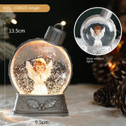 Christmas Holiday Decorations Luminous Simulation Flat Light LED Decoration Scene Layout Flame Light Home Decoration