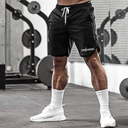 Summer Brand Mesh Quick Dry Fitness Shorts Men Gym Knee9