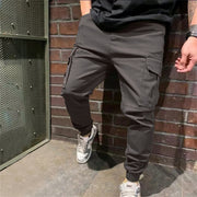 Men's Sports Pants With Pockets Casual Cargo Trousers