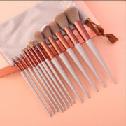 13Pcs Makeup Brush Set Make Up Concealer Brush Blush Powder Brush Eye Shadow Highlighter Foundation Brush Cosmetic Beauty Tools 14