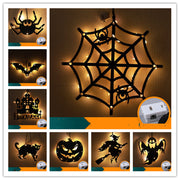 Halloween LED Decorative Lights Luminescent Spider Listing Home Lamp